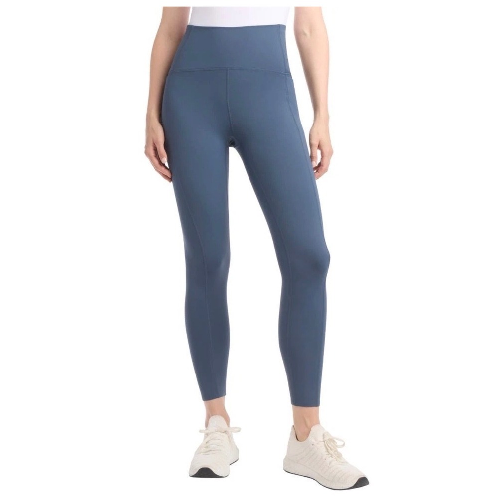 Danskin Streamline Pocket Legging Light Navy High Rise •S• Athleisure Yoga Gym